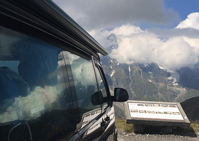 Reisefoto mit WSR Reisemobil / Camper / Caravan auf Basis des Volkswagen Transporter der 6. Generation