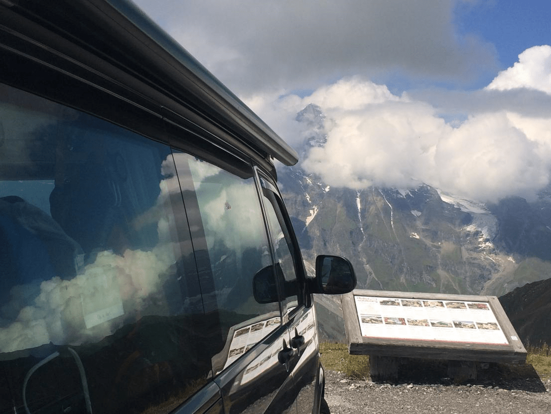 Reisefoto mit WSR Reisemobil / Camper / Caravan auf Basis des Volkswagen Transporter der 6. Generation
